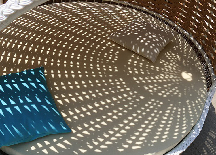 Outdoor Leisure Balcony Sofa Combination Single Double Rattan Furniture