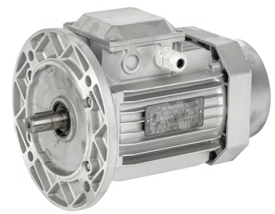 What are the differences between a synchronous and asynchronous Three Phase Motor, and when should you use each type?