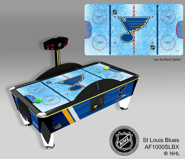 St. Louis Blues Edition NHL licensed Air FX Air Hockey Full Size