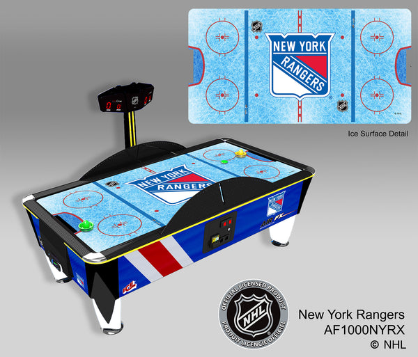 New York Rangers Edition NHL licensed Air FX Air Hockey Full Size