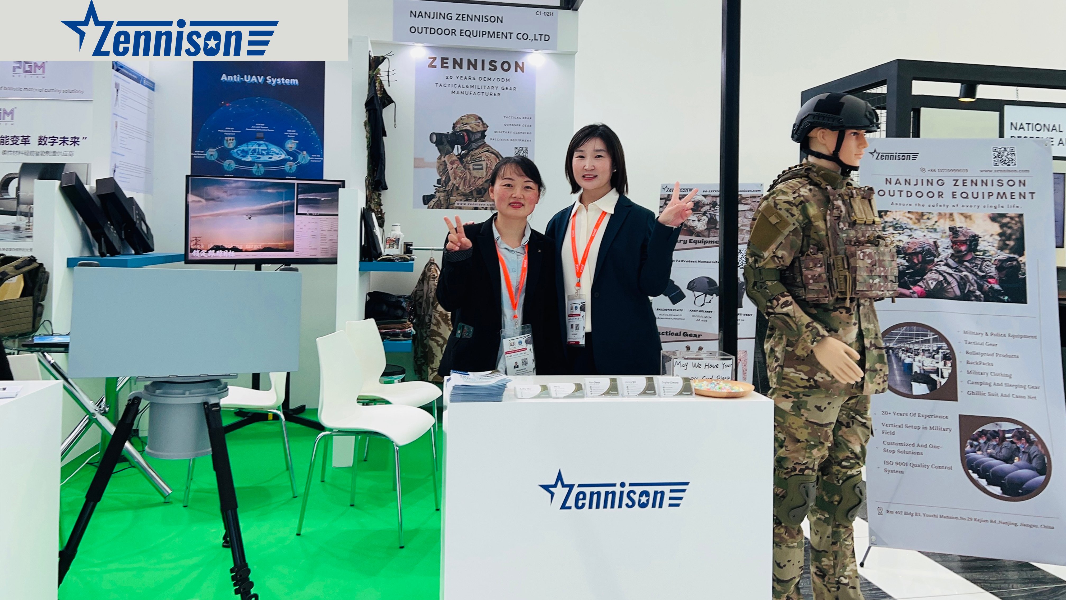 Zennison Attends International Defence Exhibition IDEX - 2023 in Abu Dhabi