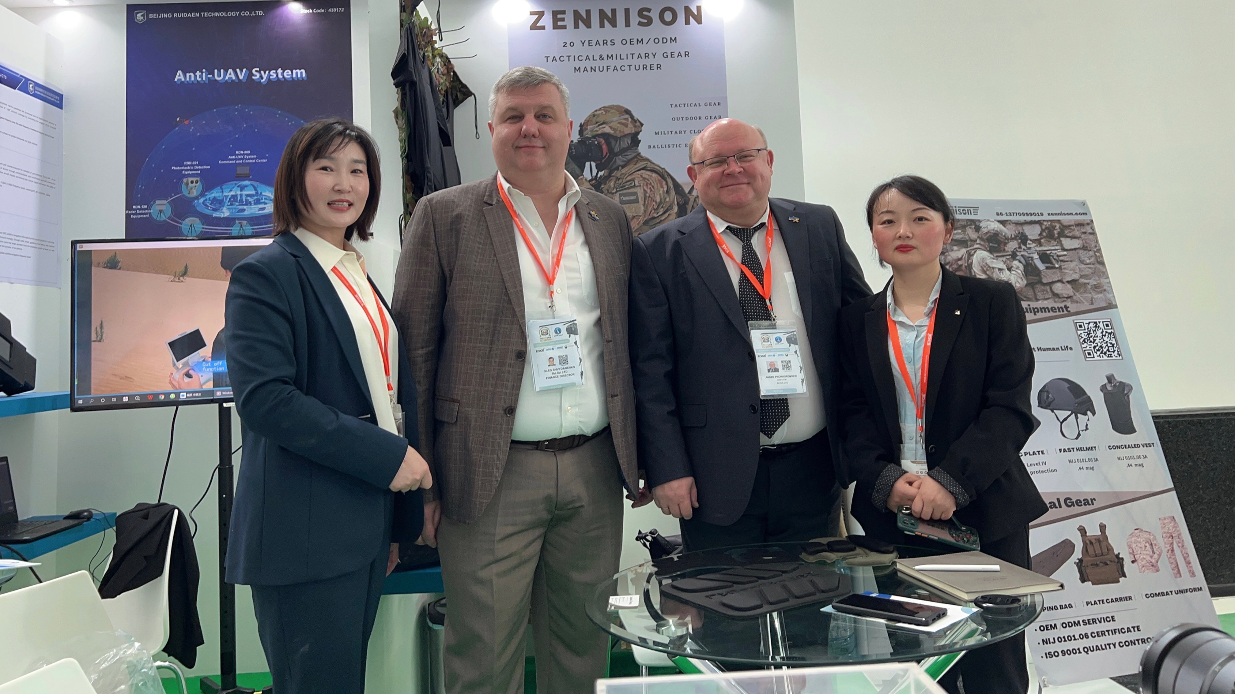 Zennison Attends International Defence Exhibition IDEX - 2023 in Abu Dhabi