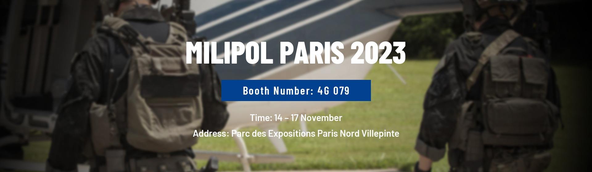 Discover Zennison's Cutting-Edge Bulletproof and Tactical Gear at Milipol Paris 2023!