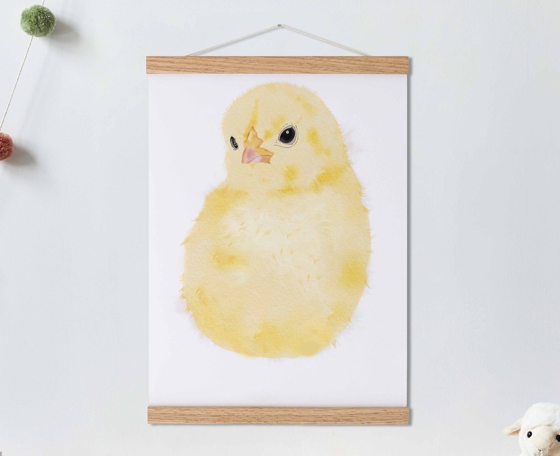 Littel Chicks, Baby Gift and Pets Gift Personalized,, Footprint Set, Mural Baby & Children's Room Animals, Chicks-babyanimal
