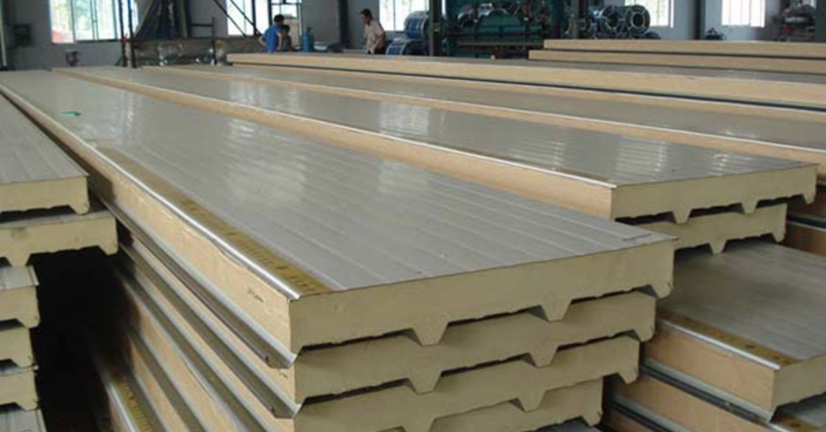 How can color steel plate equipment assist in the production of the construction industry?