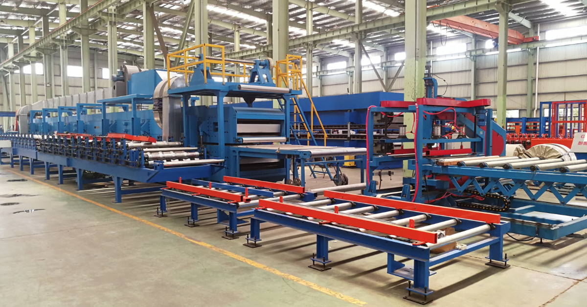 Why is rock wool sandwich panel equipment an ideal choice for the construction material manufacturing industry?