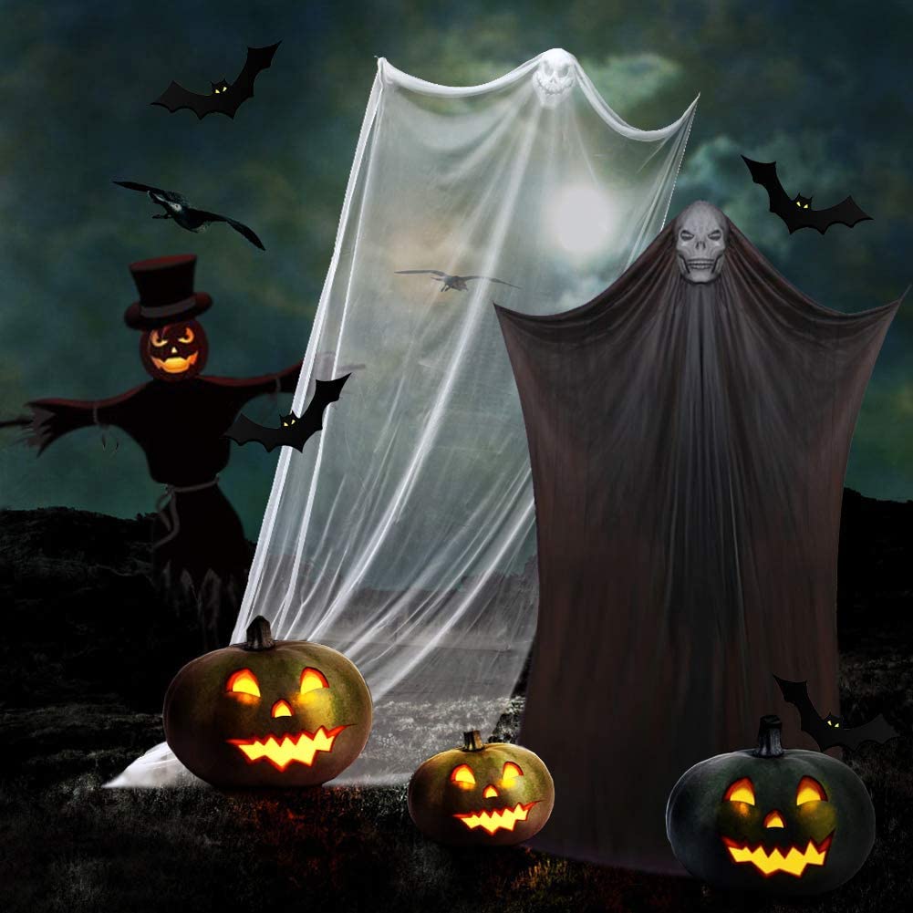 Halloween horror ghost gauze hanging ghost