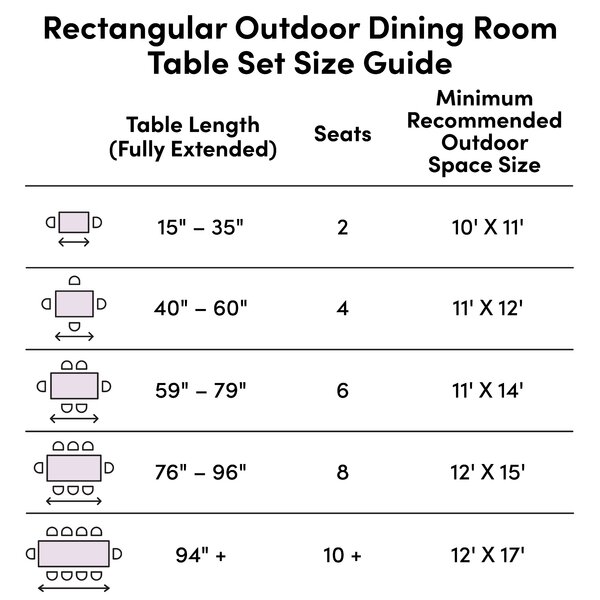 Calisa Rectangular 6 - Person 63'' Long Aluminum Dining Set